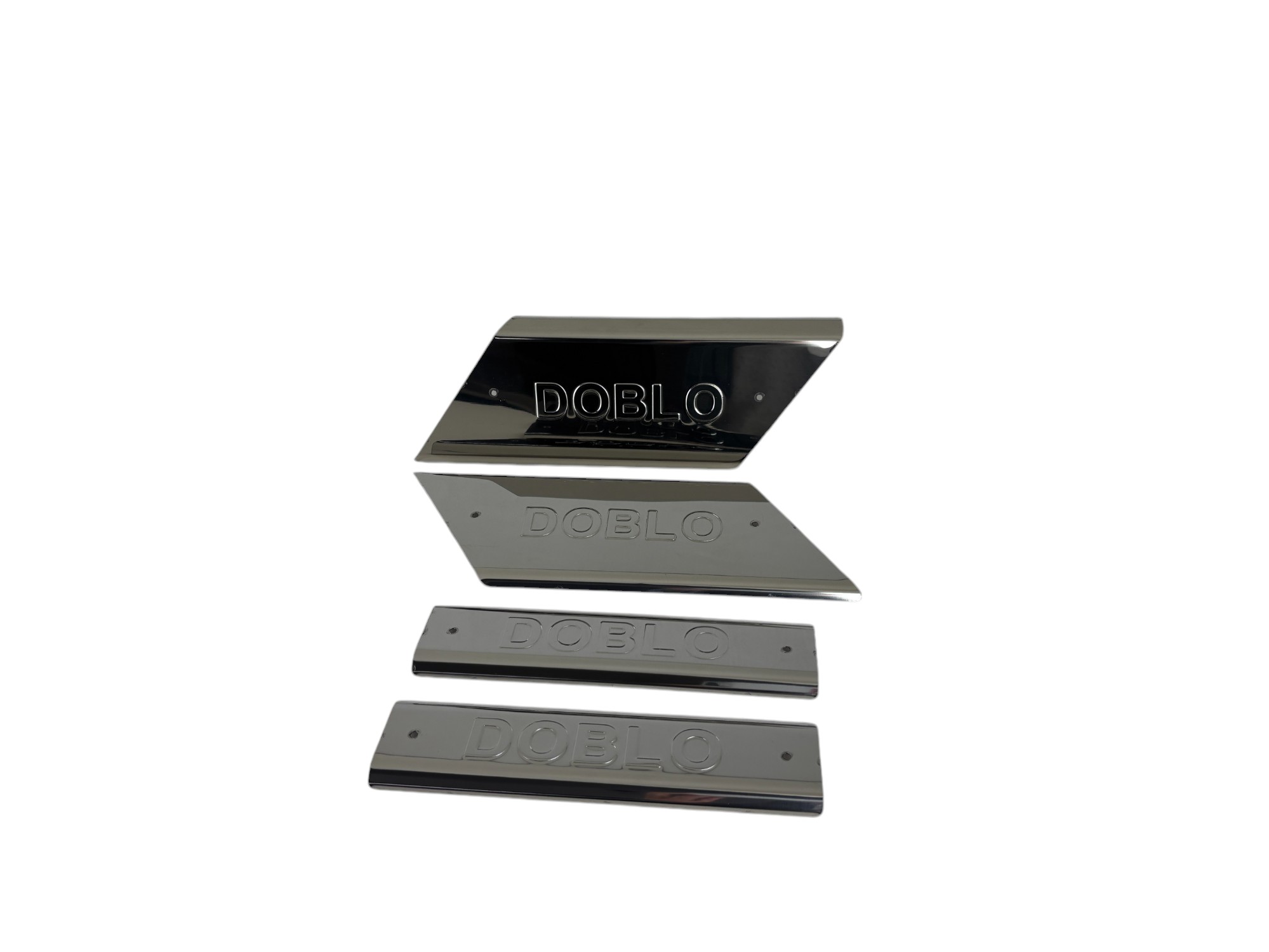 Fiat Doblo 1 Panel Van/Lav 2000 > 2010 İç Kapı Eşiği 4 Prç. P. Çelik