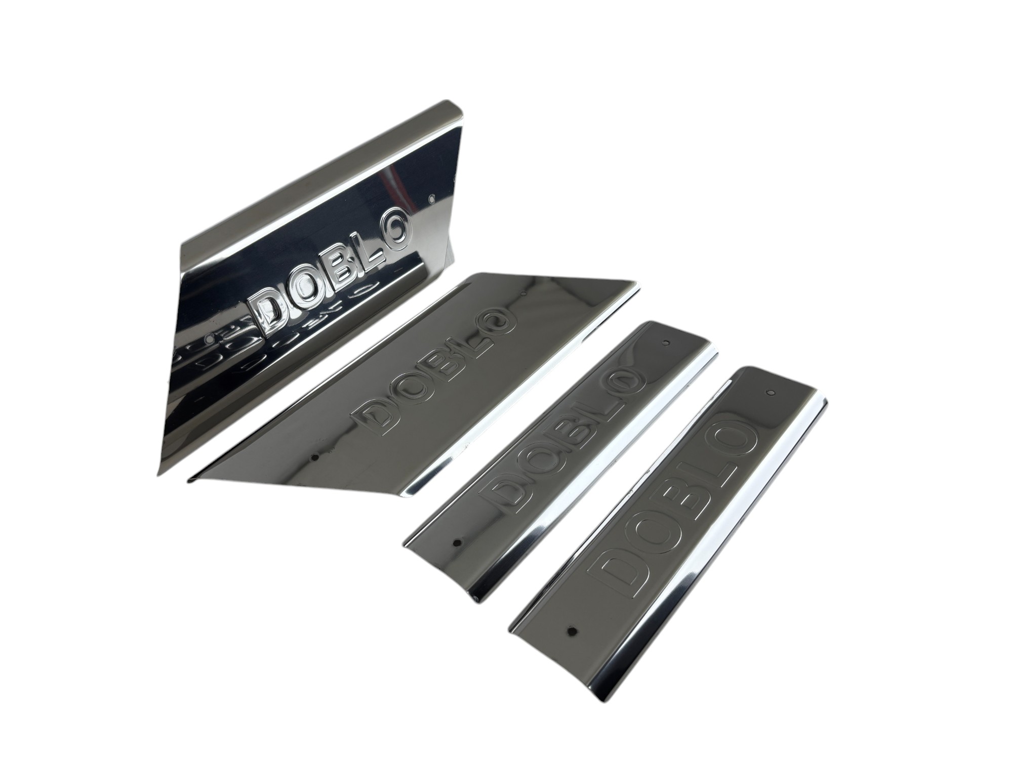 Fiat Doblo 1 Panel Van/Lav 2000 > 2010 İç Kapı Eşiği 4 Prç. P. Çelik - Görsel 5