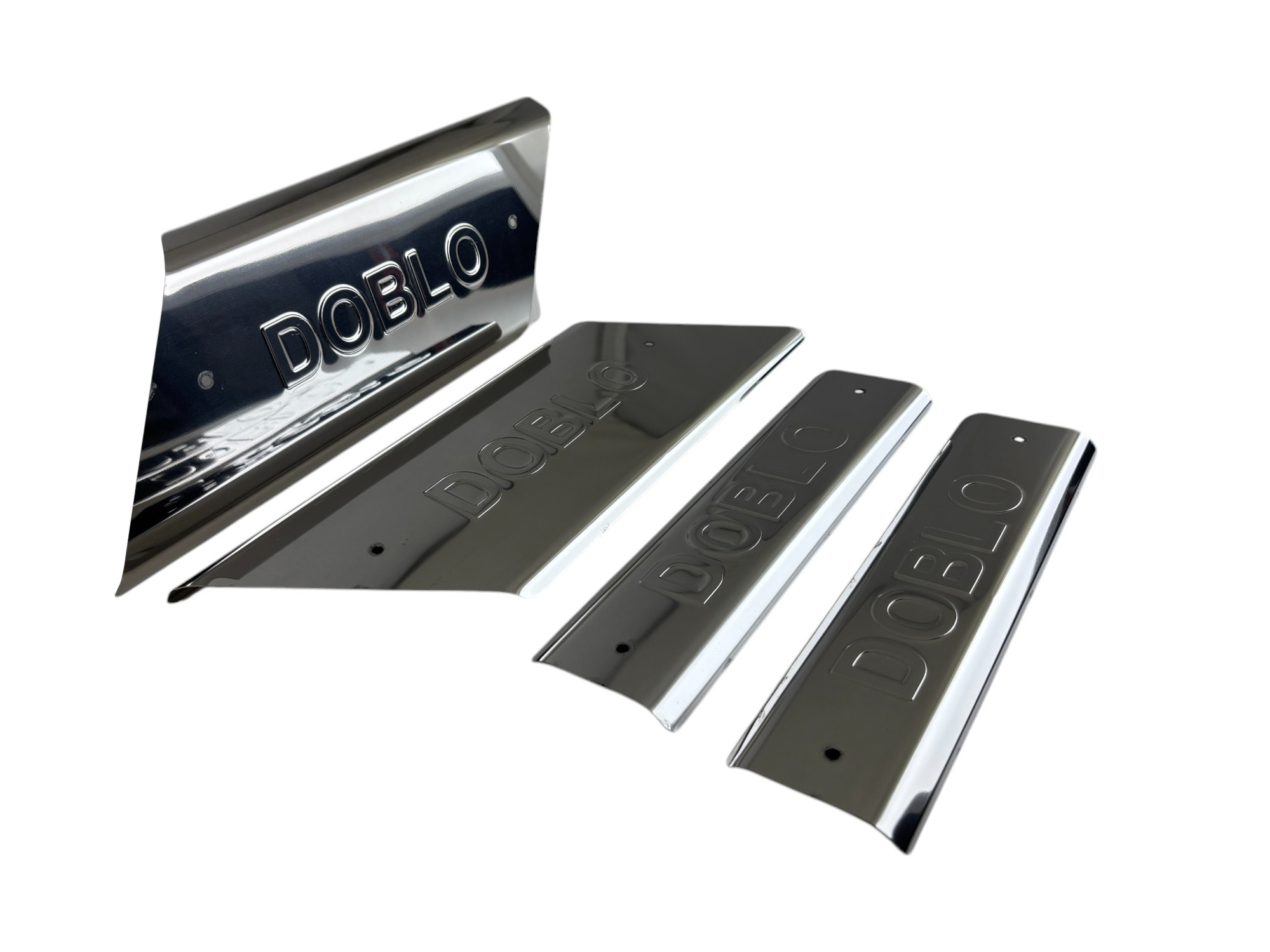 Fiat Doblo 1 Panel Van/Lav 2000 > 2010 İç Kapı Eşiği 4 Prç. P. Çelik - Görsel 6