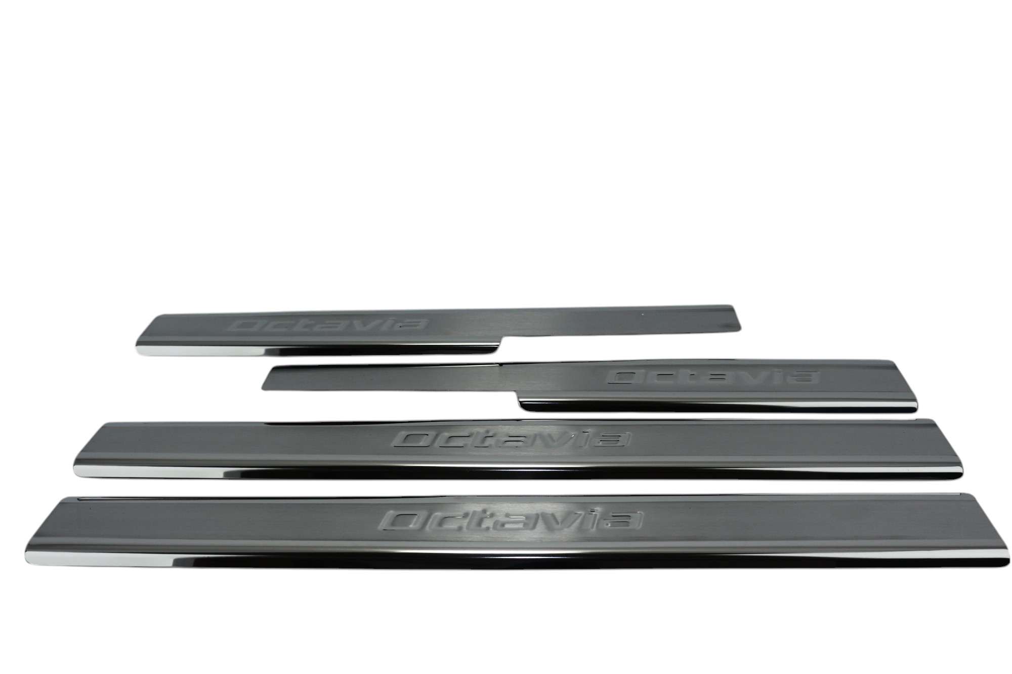 Skoda Octavia 3(A7) SD 2013 > Kapı Eşiği 4 Prç. P. Çelik