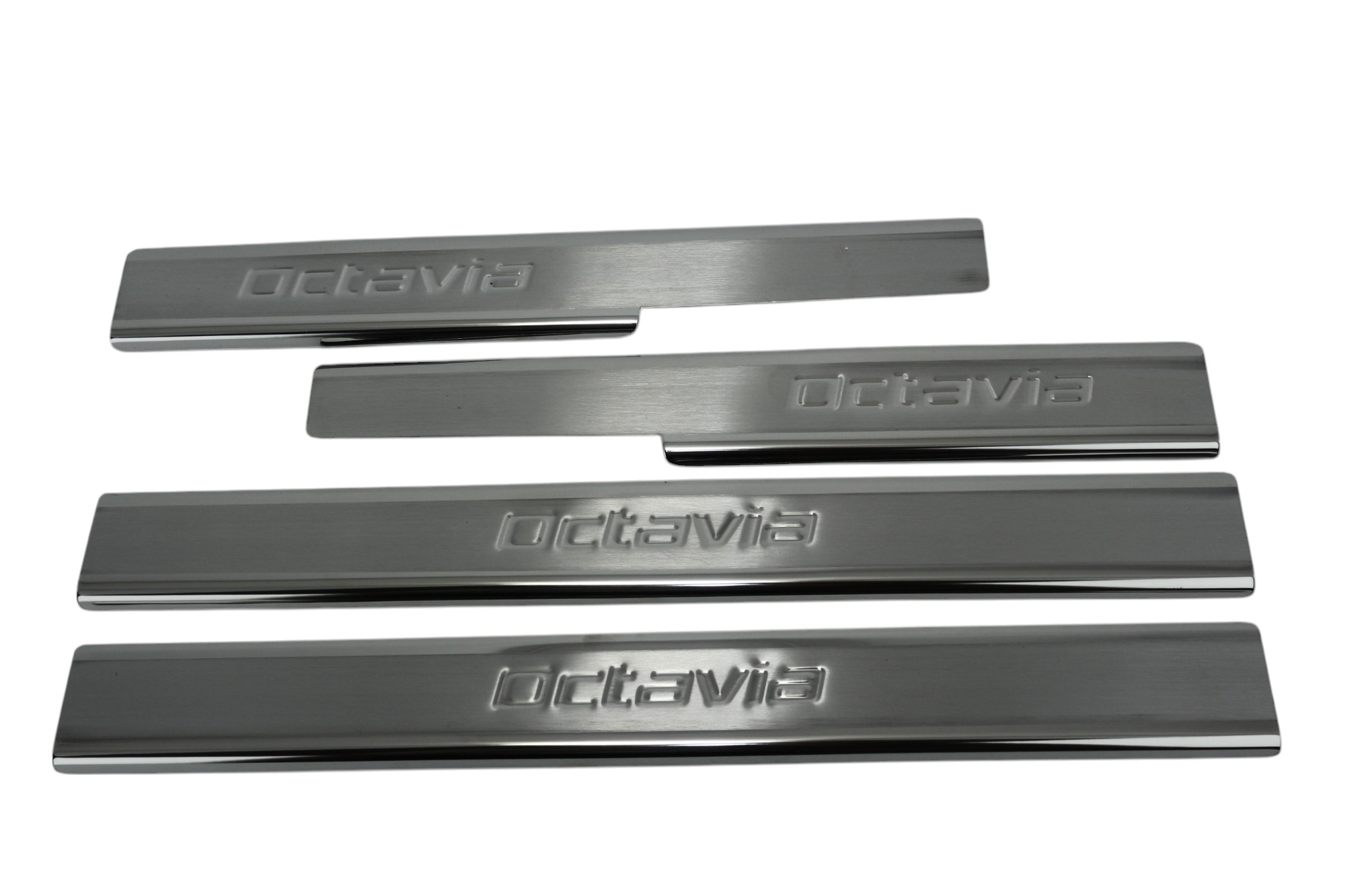 Skoda Octavia 3(A7) SD 2013 > Kapı Eşiği 4 Prç. P. Çelik - Görsel 2