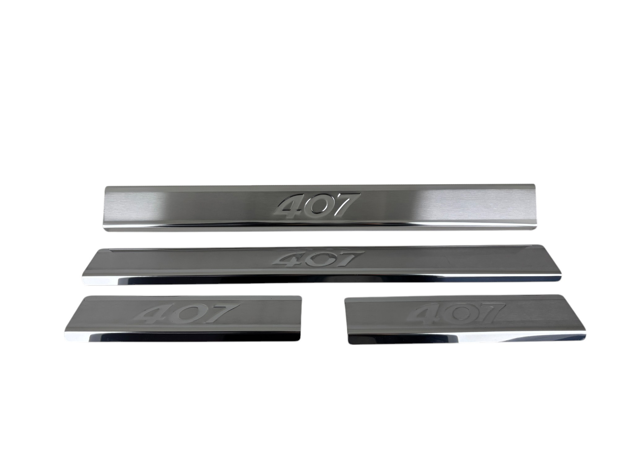 Peugeot 407 SD/SW 2004 > 2010 Kapı Eşiği 4 Prç. P. Çelik