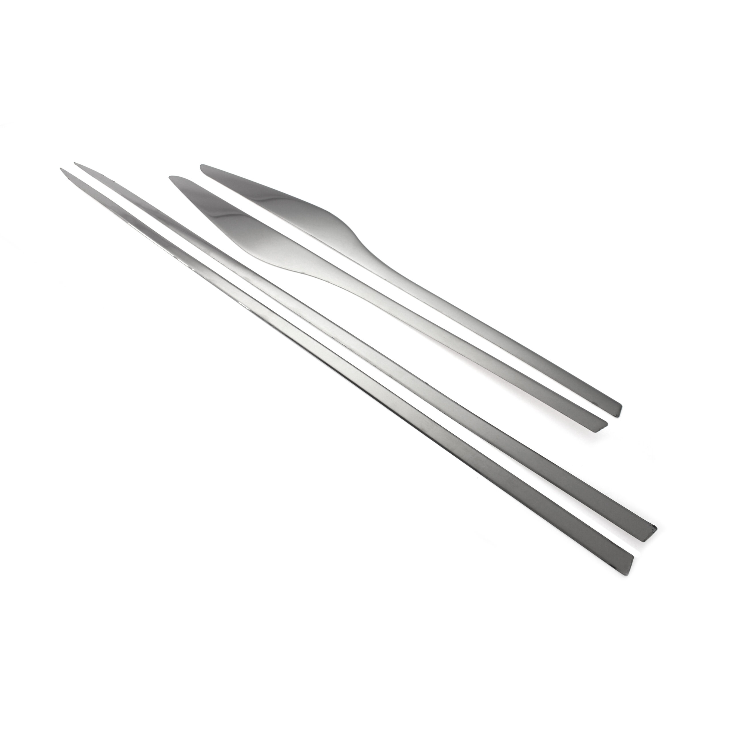 Renault Clio 4 HB /SW 2012 > Yan Kapı Çıtası 4 Prç. P. Çelik (Formlu) - Görsel 2