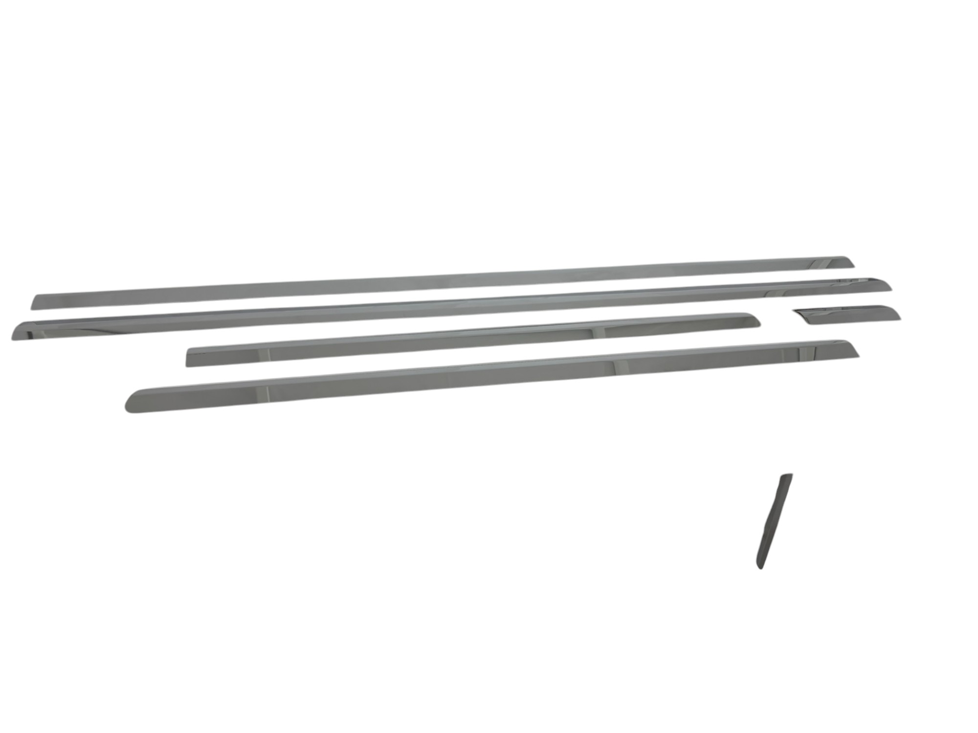 VW T5 Transporter Van 2003 > Yan Kapı Çıtası 5 Prç. P. Çelik - Kısa Şase - Görsel 4